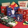 Bolsa de regalo navideña con dibujos animados, bolsa de regalo navideña de alta gama, bolsa para empaquetar bocadillos, galletas y dulces de manzana para Nochebuena.