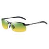 Óculos de Sol para Dirigir Dia e Noite 3043 Outdoor Pesca Masculino Polarizado Inteligente Fotossensível Metal Mudança de Cor