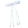 Pinza para el cabello con lazo de doble capa para chica ins, lazo de cinta para coleta doble, coletero de cinta, tocado, accesorios para el cabello dulces, lindos y combinables