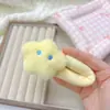 Presilha de Cabelo de Pelúcia Desenho Animado para Meninas, Presilha Grande BB para Estudantes, Presilha Fofa para Franja Lateral, Doce Acessório de Cabelo