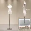 Soporte de Exhibición de Modelo de Cuerpo Plano Estilo Coreano Accesorios de Cuerpo Entero para Ropa de Mujer Pecho Plano de Cuerpo Medio Maniquí para Escaparate de Tienda de Ropa