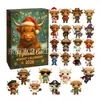 Nuevo Navidad Perfecta - Calendario de Adviento Caja Sorpresa Decoración de Árbol de Navidad Colgante Acrílico para Amantes de los Gatos