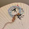 Estilo Zen Estilo Antigo Pulseira de Miçangas de Vidro Dupla Camada para Mulheres Novo Estilo Chinês Super Fada Doce Simples Estudante Melhor Amiga Mão