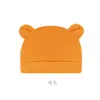 Gorro Fetal Delgado de Primavera y Otoño para Bebé Gorro Fetal para Recién Nacido Gorro de Oreja de una Sola Capa Gorro de Color Sólido para Bebé 0-6 Meses