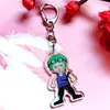 Llavero acrílico de dibujos animados de One Piece, colgante accesorio para mochila de One Piece Luffy Zoro al por mayor, One Piece