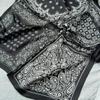Es difícil persuadir Bufanda de Zhang Ruonan para Mujer Primavera y Verano 2025 Nueva Moda Retro Cuello Bufanda Cuadrada Pequeña de Alta Gama Accesorios
