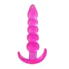 Perlas Anales de Silicona Tapón Anal de Metal Dediles SM Erótico Coqueteo Productos de Salud Sexual para Adultos Hombres Cadena