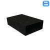 HM/Hangmei Esponja Polvo Pared Exterior Negro Limpieza, Tirón Sanitario, Limpiar Pared Costura, Lavado de Sitio Esponja Limpieza Pared Exterior