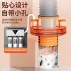 Dispositivo Antiolor para Tubería de Desagüe de Cocina, Tapón Sellador Antiolor, Tapa de Desagüe de Piso, Tubería de Drenaje de 50 mm, Codo en T para Lavadora de 75 mm