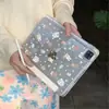 Funda Miffy estrella de cuero negro adecuada para iPad Air 8/7, mini 7/6, anti-doblez Pro caricatura 11ª generación