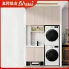 Gabinete Combinado para Lavadora Doble Personalizado Espacio Panal de Aluminio Gabinete de Balcón Moderno Simple Gabinete Integrado para Secadora Fabricante