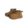 Botas de Neve Infantis 2025 Novo Estilo de Inverno Botas de Algodão Masculinas e Femininas para Bebê Botas Quentes com Forro de Lã Sapatos de Algodão Grandes Botas Curtas Engrossadas para Crianças