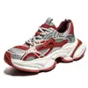 Zapatos de Malla Transpirables de Suela Gruesa para Hombre de Primavera y Otoño, Zapatos de Papá, Moda Juvenil, Zapatos Deportivos Casuales de Moda, Zapatos de Hombre de Moda