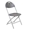 Silla plegable de entrenamiento con respaldo simple, taburete, comercio exterior, apilable, para exposiciones, ligera, plegable, para bodas, exterior, silla de plástico