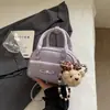 Nova Bolsa de Laço de Nicho para Mulheres Primavera 2026, Bolsa Transversal Simples na Moda, Bolsa de Mão Casual Bolsa Bowling