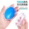Escova Massageadora de Silicone Eletrodepositada para Shampoo Cabeça Anti-Coceira Limpeza Raspador de Couro Cabeludo Pente de Shampoo Massageador Artefato de Shampoo Transfronteiriço