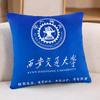 Almohada de recuerdo de graduación escolar Universidad de Pekín Tsinghua Fudan Universidad Jiaotong Zhejiang Universidad de Nankín cojín regalo con Logotipo