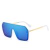 2020 nuevas gafas de sol transfronterizas gafas de sol integradas Gafas de sol cuadradas de moda europea y americana para mujer en stock al por mayor