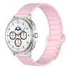 Adecuado para Samsung Watch8/Classic Correa de Reloj Ultra Pulsera Correa Deportiva de Silicona de Tres Imanes