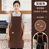 Venta Directa de Fábrica Delantal Impermeable de Lona de Alta Gama Personalizado Catering Verano Delgado Transpirable Delantal de Cocina Ropa de Trabajo para Mujeres