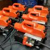 Máquina de solda de geomembrana 1.0mm máquina de solda de membrana impermeável máquina de solda automática de rastejamento de geomembrana composta