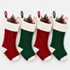 Pingentes decorativos da Amazônia, artigos de Natal, meias de Natal transfronteiriças, sacolas de presente, decorações torcidas de Natal de tamanho grande