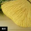 Sombrero de papel línea de rafia gancho sombrero de verano línea de rafia línea trenzada sombrero de paja de algodón línea gancho hecho a mano sombrero de copa hueco bolsa