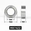 Ningbo Yuansheng 4*7*2.5 Rodamiento para Carrete de Pesca de Juguete de Rodamiento de Bolas de Ranura Profunda en Miniatura Mr74Zz