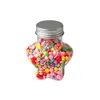 Florero de Tamaño Completo de Gran Capacidad con Forma de Botella Pequeña de Capacidad, Botella Sellada de Caramelo Arcoíris de Grado Alimenticio para Mascotas, Botella de Bocadillos para Niños
