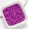 Joyería hecha a mano DIY cadena para teléfono móvil accesorios con cuentas serie roja navideña cuentas sueltas accesorios para pulsera cuentas redondas al por mayor