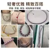 Contas de Pérolas Naturais de Água Doce Roxas Grau 9A com Furos para Pulseiras e Colares DIY, Contas de Pérolas para Pulseiras