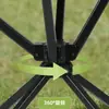 Silla Lunar al por mayor, instalación sin herramientas, giratoria, plegable, portátil para exteriores, arte, pesca, playa, camping, picnic