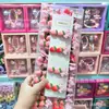 Nuevo Lindo My Melody Gradiente Rosa Fresa Pinza para el Cabello Infantil Energía Dopamina Chica Pinza Lateral para el Cabello