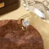Anillo Brillante de Circonita Cúbica, Joyería de Nicho de Alta Gama, Anillo Ajustable Versátil de Moda Más Vendido 2026
