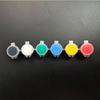 Pintura acrílica 3 ml 12 colores traje siamés pintura para colorear muñeca de yeso arte infantil pintura lote de fabricante