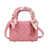 Bolsa Princesa Diana com Bordado Intricado, Novo Lenço de Seda de Alta Qualidade, Bolsa de Mão Versátil para Mulheres, Bolsa de Ombro e Transversal para Vendas Transfronteiriças