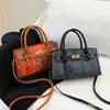 Bolsas Transfronteiriças Bolsas Femininas 2025 Novas Bolsas Femininas com Padrão de Crocodilo Bolsa de Ombro Transversal Bolsas Femininas com Padrão de Leopardo Padrão de Cobra Bolsas Femininas