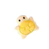 Peluche de Tortuga Pequeña de Dibujos Animados Relleno de Algodón Muñeca Linda Juguete Broche Colgante para Mochila Accesorios para Ropa Infantil