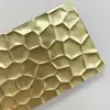 Panel de pared de película texturizada de PET, película decorativa tipo madera con lámina de plástico texturizada en relieve, película decorativa de PET con patrón 3D