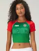 Verão 2026 Novo Cruzamento Europeu e Americano Futebol Short Slim Fit Retrô Esportivo Manga Curta Top