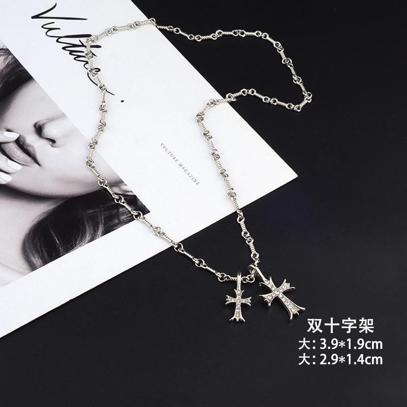 双十字架项链(长60cm)