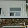 Terraço de Villa Estilo Americano Grade de Ferro Edifício Grade de Proteção de Varanda de Ferro Artesanato em Metal Grade de Proteção de Edifício