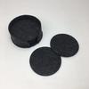 Amazon Felt Coaster Placemat Round Set Requintado isolado Placemat Thickened Cup Mat Pattern pode adicionar logotipo