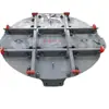 Plataforma Giratória Manual Tipo Yls-900 com Chave Giratória Elétrica Hidráulica de Bitola 900