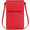 Bolsa para mujer 2022 nueva bolsa para mujer moda simple bolsa de axila bandolera color sólido bolsa para teléfono móvil con pantalla táctil venta al por mayor