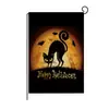 Bandera de Jardín Transfronteriza para Patio Bandera de Jardín para Diseñar Bandera Decorativa de Halloween para Vacaciones al Aire Libre Camping