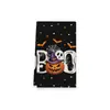 Panos de cozinha de Halloween, decorações de cozinha europeias e americanas de Halloween transfronteiriças, panos de chá absorventes, panos multifuncionais para lavar louça e limpeza