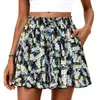 Nuevos Shorts Florales de Cintura Alta Estilo Europeo y Americano para Mujer, Temporada Primavera-Verano 2026, de Moda y Versátiles, Sueltos para Vacaciones Casuales