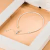 Pulsera Brillante Diseño de Cordón de Nicho Estilo Mori Estudiante Estilo Simple para Mejor Amiga Joyería de Aliento de Bebé Temperamental para Mujer