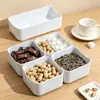 Caja de Almacenamiento Apilable de ABS Transfronteriza Gabinete Caja para Snacks Bolsitas de Té Caja de Café Cajón para Cosméticos Divisor Caja de Almacenamiento